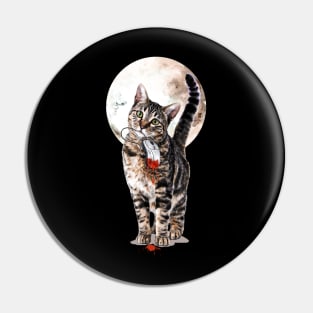 Cat vs. Mouse, Purfect hunter in the Digital Edition, Humor, Cats, Technology, cats lovers design Pin