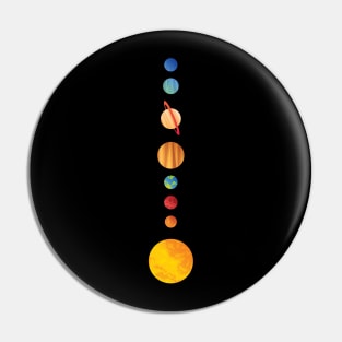 Solar System Vertical Alignment Pin