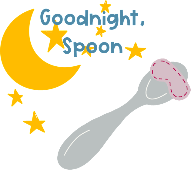 Goodnight, Spoon Kids T-Shirt by CaffeinatedWhims