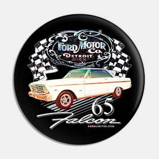 1965 Ford Falcon Hot Rod Muscle Classic Car Pin