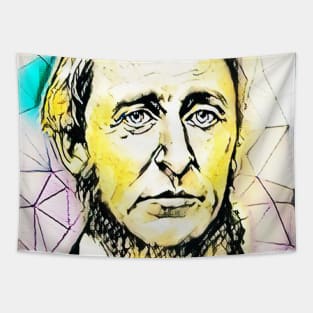 Henry David Thoreau Portrait | Henry David Thoreau Artwork 2 Tapestry