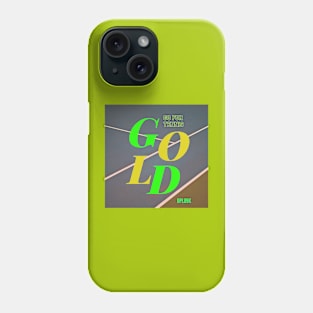 Go For Tennis Gold Phone Case