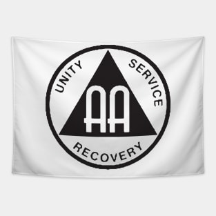 Alcoholics Anonymous Recovery Sober - Sober Since - AA Tribute - aa Alcohol - Recovery Tribute - sober aa sobriety addiction recovery narcotics anonymous addiction drugs mental health Tapestry