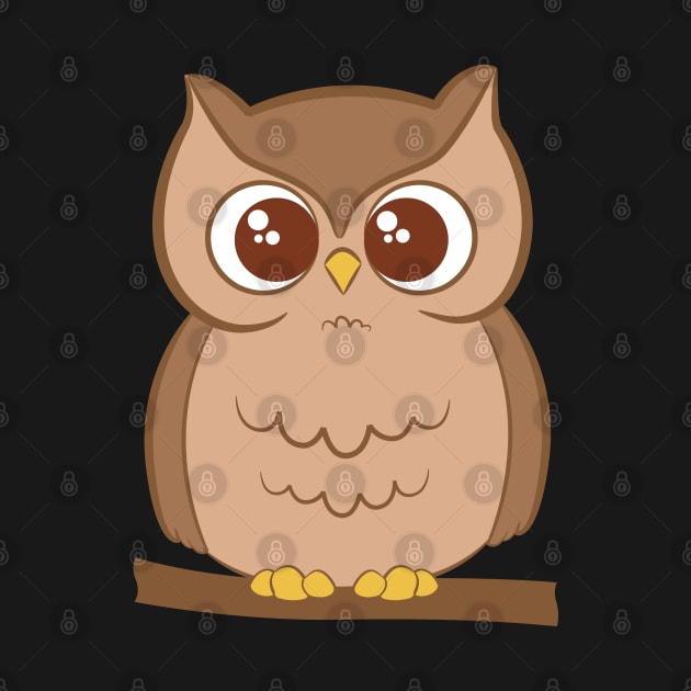 Cute Owl Awesome gift - for owl lovers by Ebhar
