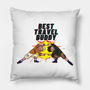 Best Travel Buddy Ever Fusion Pillow