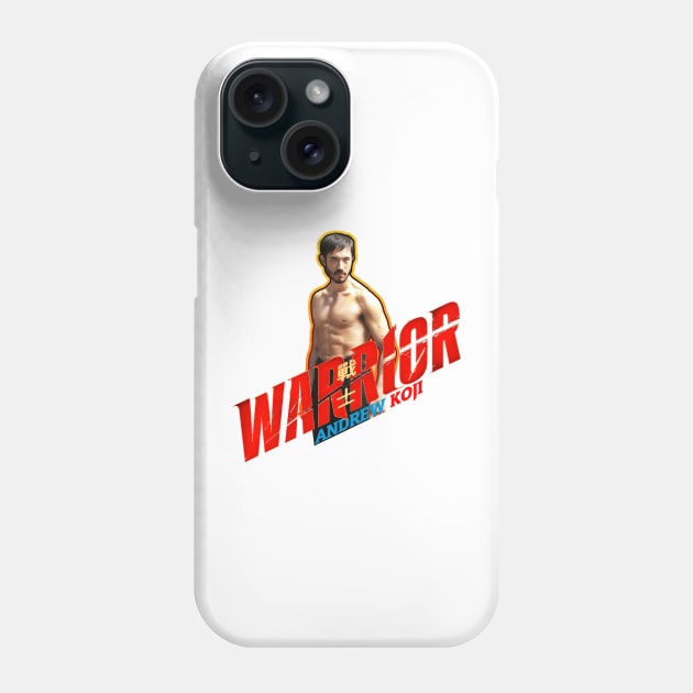 warrior series Andrew Koji as Ah Sahm design by ironpalette Phone Case by ironpalette