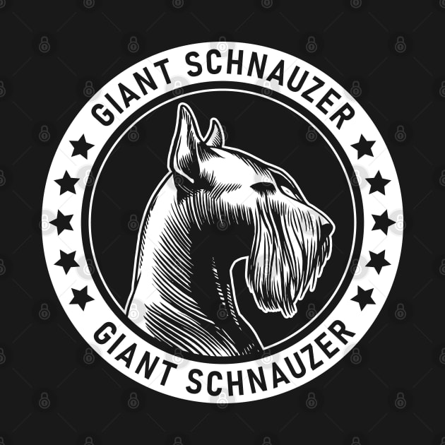 Giant Schnauzer Fan Gift by millersye