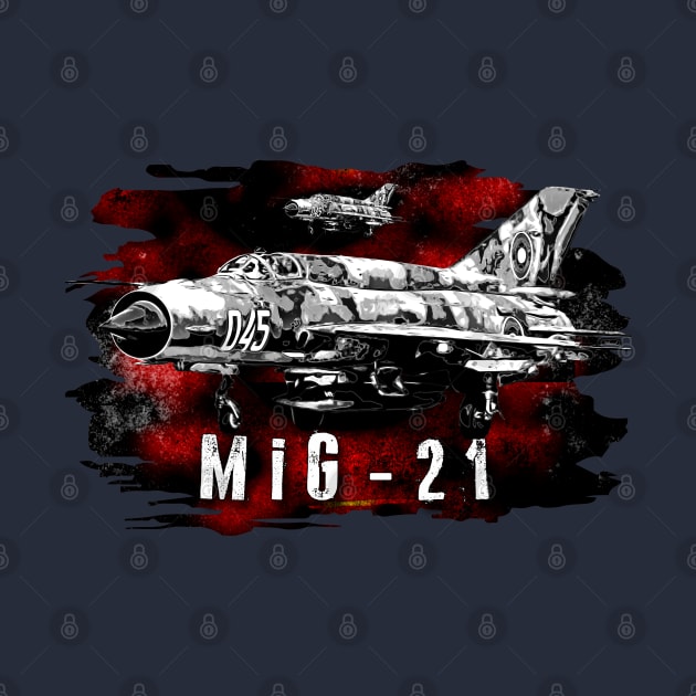 Mig-21 by aeroloversclothing