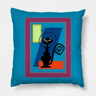 Retro Cat Pillow