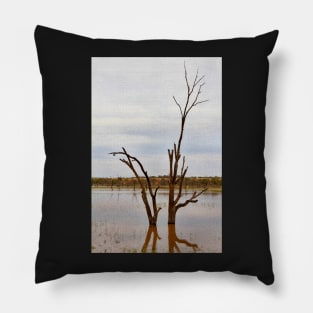 Dead Tree Digitised Pillow