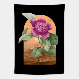 Floral Landscape Camellia Tapestry