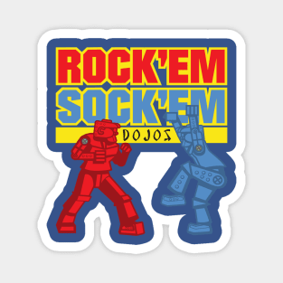 Rock Em Sock Em Dojos Magnet