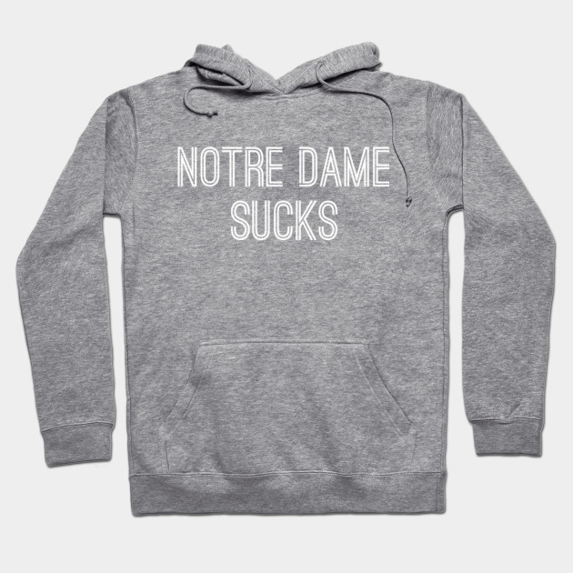 notre dame white sweatshirt