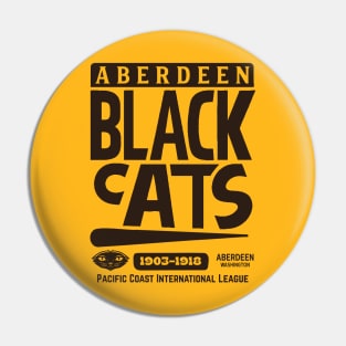 Defunct Aberdeen Black Cats baseball team 1903 Pin