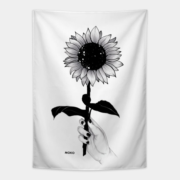 sunflower. Tapestry by MOKO
