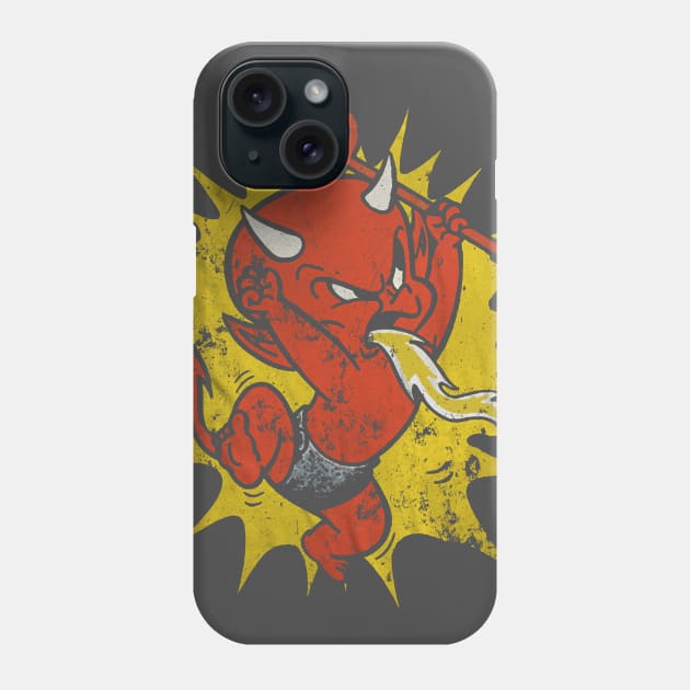 Little devil Phone Case by retrorockit