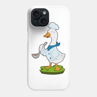 Duck Chef Cooking spoon Phone Case