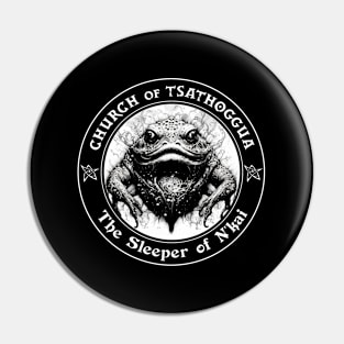 Church of Tsathoggua (Black Print) Pin