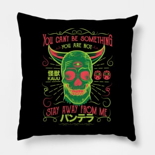 Horn Skull Kaiju Pillow