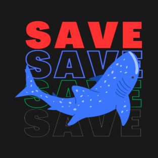 Save the whale shark T-Shirt