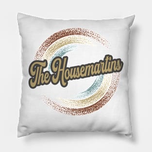 The Housemartins Circular Fade Pillow