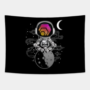 Astronaut HEX Coin To The Moon Crypto Token Cryptocurrency Wallet Birthday Gift For Men Women Kids Tapestry