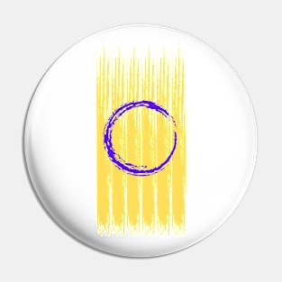 Pride Collection - Intersex Pride Flag (Paint Streak/Vertical) Pin