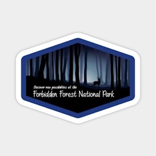 Forbidden Forest National Park Harry Potter Magnet