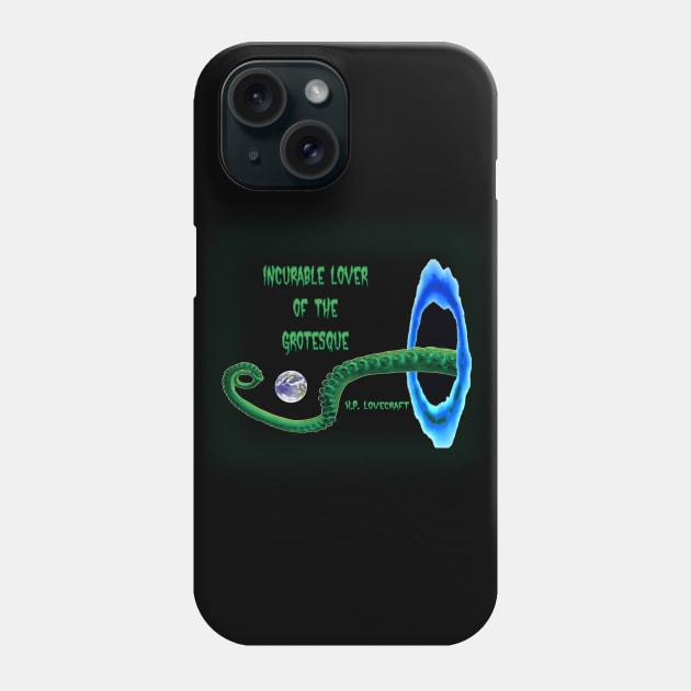 Lover of Grotesque Phone Case by dflynndesigns