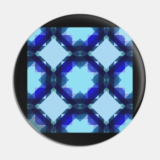 Mid Mod Star Quilt Blue Pin