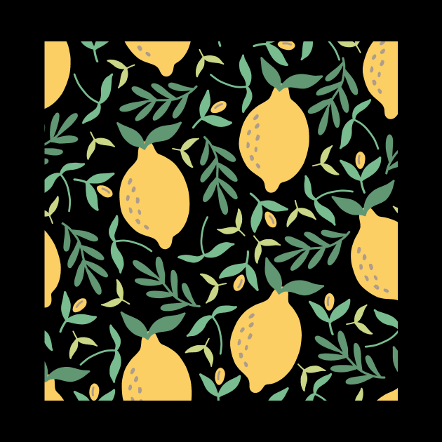 Lemon Pattern by HuntersDesignsShop