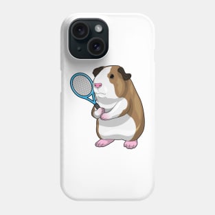 Guinea pig Tennis Tennis racket Phone Case