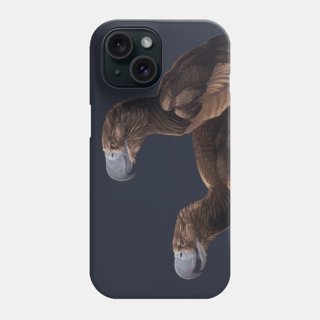 Phorosrhacos longissimus - Terror Bird Phone Case by CoffeeBlack