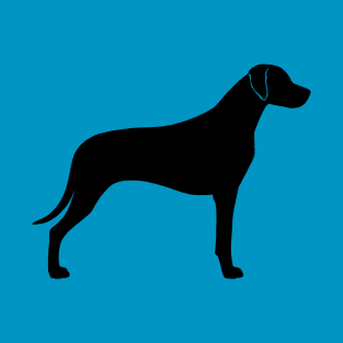 Rhodesian Ridgeback Silhouette T-Shirt