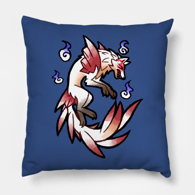 Nine-Tails Pillow by PrinceofSpirits