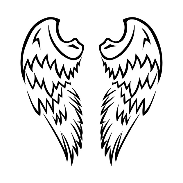 Tribal Angel Wings by BeardMaster