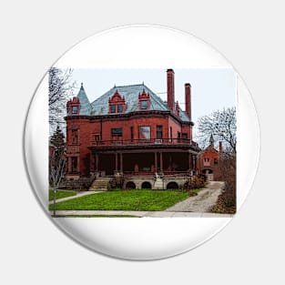 Heritage Hill Red House Pin