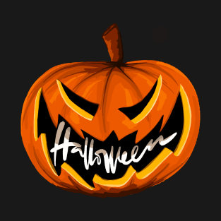 Bad pumpkin! Halloween jack o lantern T-Shirt