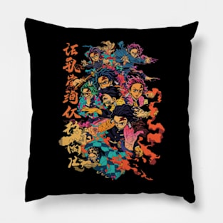 Demon Slayer Heroic Highlights Pillow