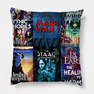 JS Earls BOOK COVERS Pillow