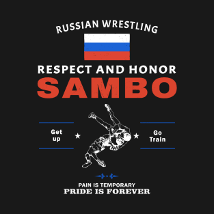 Sambo Wrestling T-Shirt