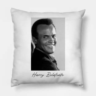 Harry Belafonte Portrait Pillow