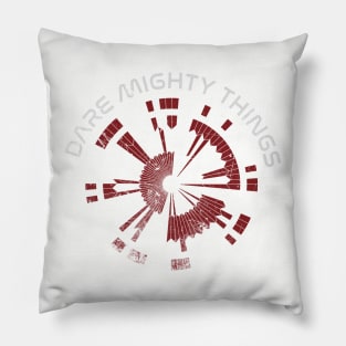 Dare Mighty Things - JPL Pillow