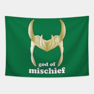 GOD OF MISCHIEF Tapestry