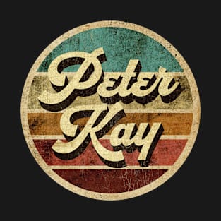 Tanatoraja, circle retro faded Peter Kay T-Shirt