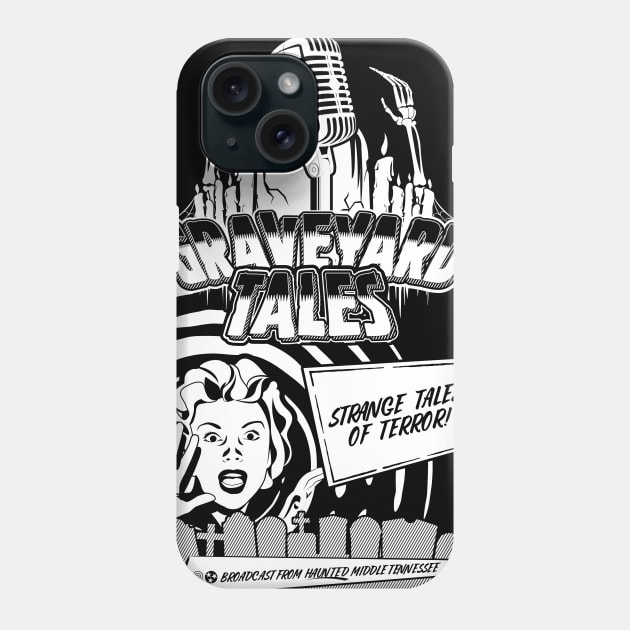 Pulp-Horror Design Phone Case by GraveYard Tales