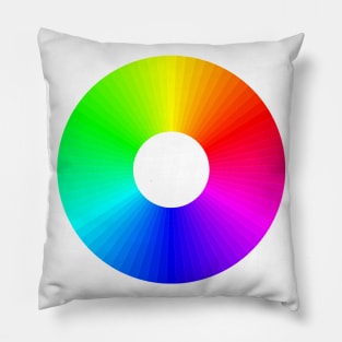 Color wheel RGB Pillow