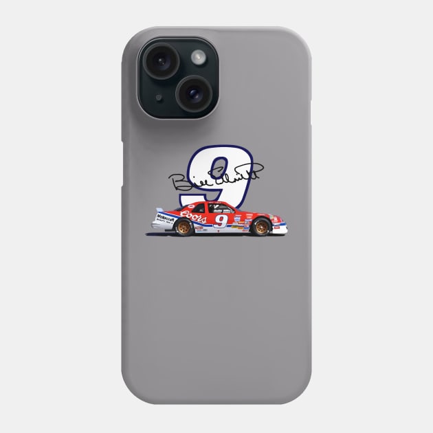 Bill Elliott 1988 Winston Cup Phone Case by Erianna Bee