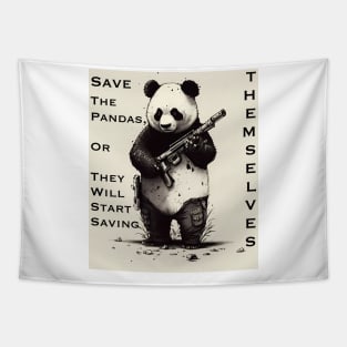 Save the pandas Tapestry