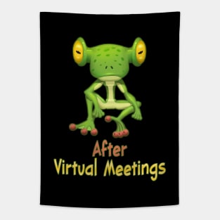 After Virtual Meetings Tapestry